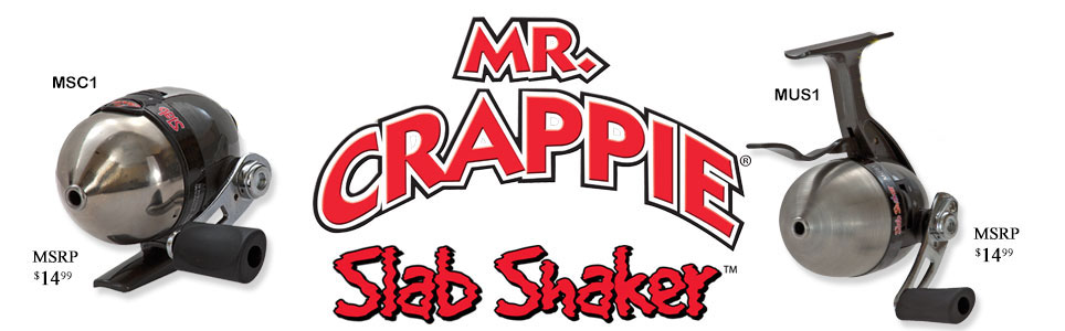 Slab Shaker Mr. Crappie Underspin Reel